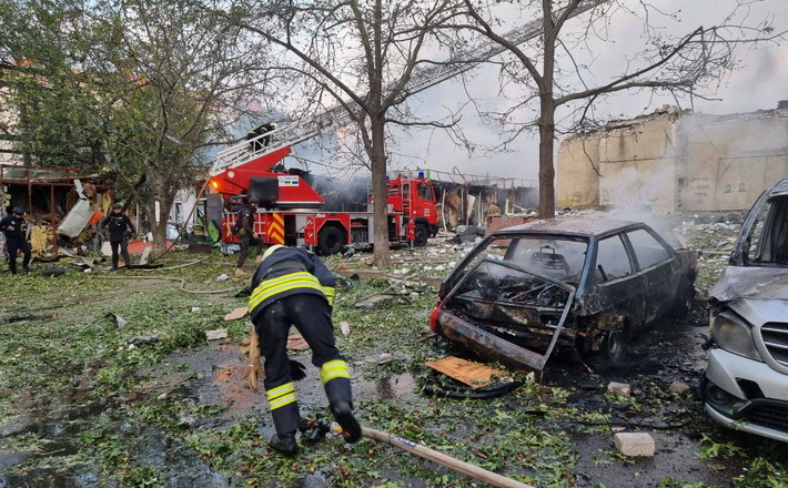Унаслідок ракетного удару в Черкасах постраждали семеро осіб (ВІДЕО)