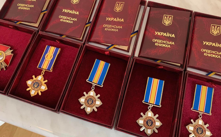 Черкаських захисників нагородили орденами