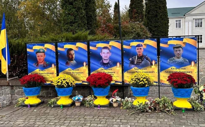 На Звенигородщині відкрили меморіал Героїв