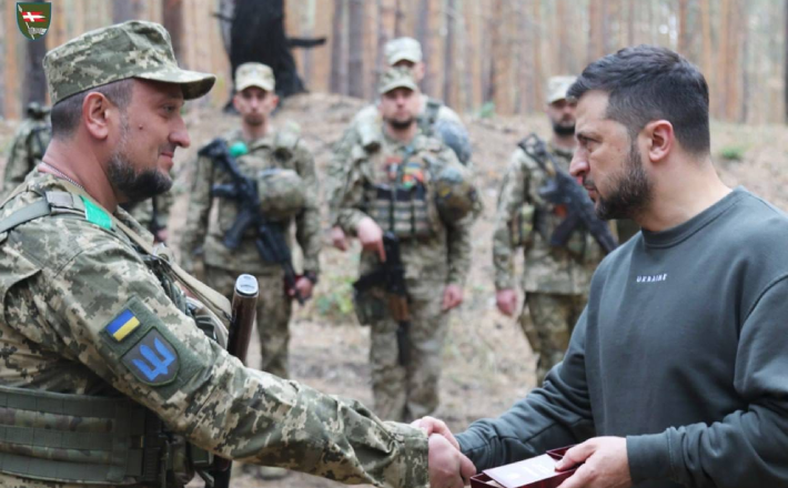 Захисника із Монастирищини нагородили орденом Богдана Хмельницького