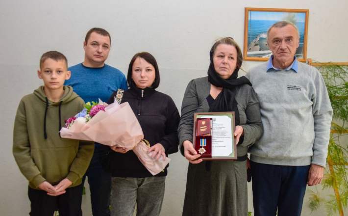 Полеглого прикордонника зі Звенигородщини Президент нагородив за мужність