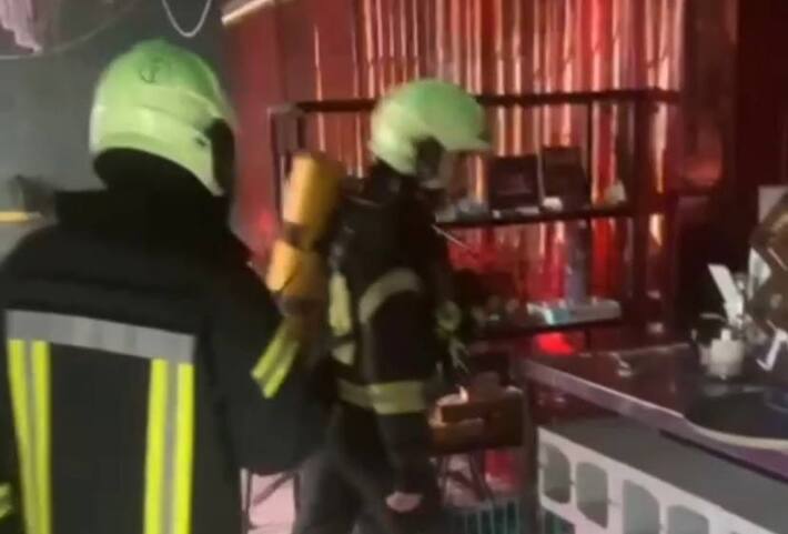 В одному з черкаських закладів сталося займання