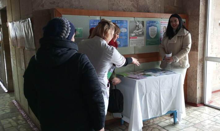 Жителів трьох сіл Уманщини щепили від дифтерії та правця