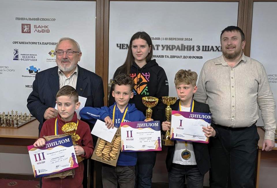 Юний черкащанин посів призове місце на Всеукраїнському шаховому Чемпіонаті (ФОТО)