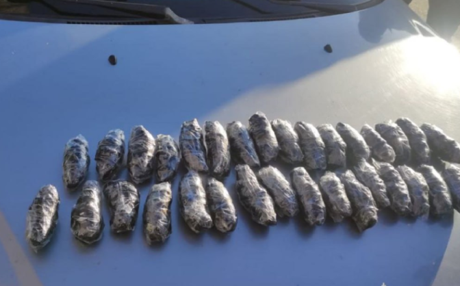 Метадон замість картоплі: на Черкащині у водія виявили понад півтори тисячі пакетиків з наркотиками (ФОТО)