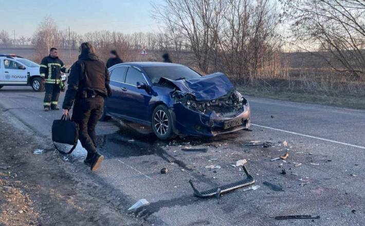 На Звенигородщині вагітна водійка збила рятувальника, який гасив пожежу