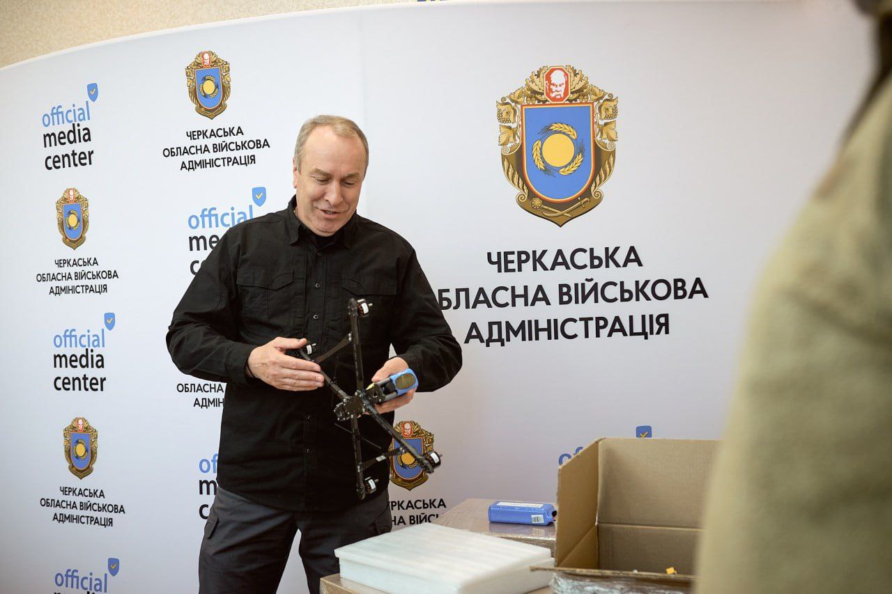 Від початку року Черкащина передала захисникам України понад пів тисячі дронів (ФОТО)