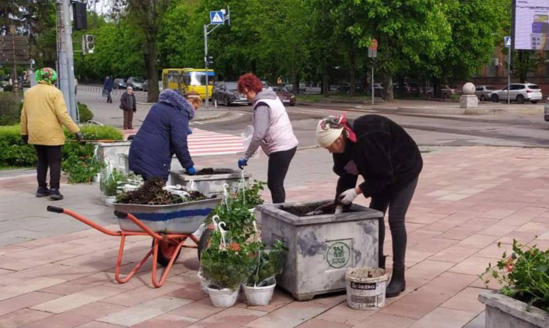 Черкаську “Юність” знову озеленили (ФОТО)