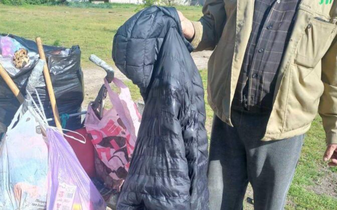 Черкащан закликають не викидати побутове сміття в парках і скверах (ФОТО)