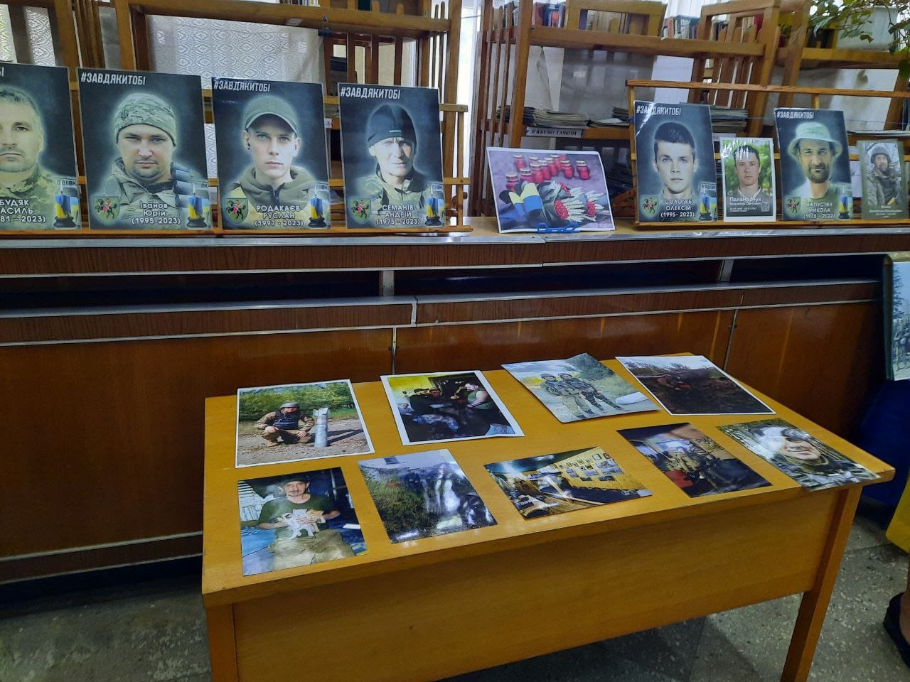 Фотовиставку «Нескорені. Непереможні. 110 ОМБр» створила у Звенигородці дружина загиблого військового (ФОТО)