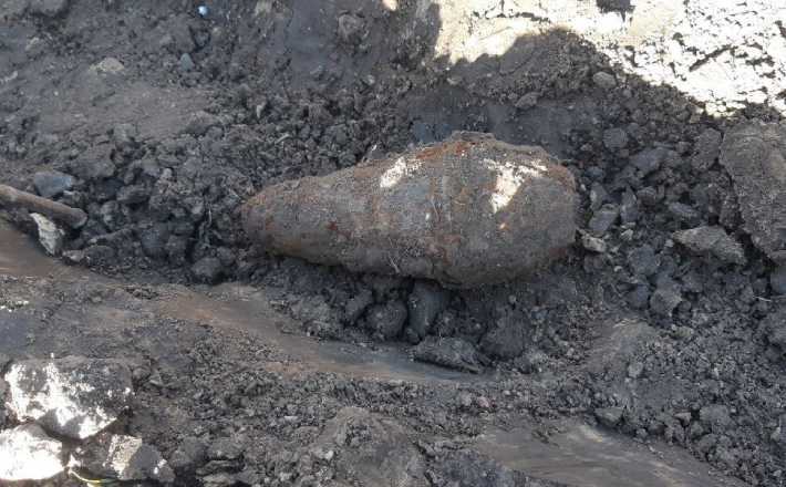 У Черкасах чоловік виявив міну під час земляних робіт