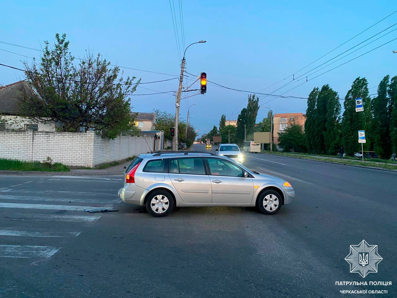 Зник із місця ДТП: на черкащанина склали п’ять адмінматеріалів (ФОТО)