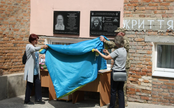 На честь двох захисників на Звенигородщині відкрили меморіальні дошки