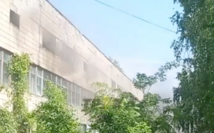 На одному з підприємств Черкас виникла пожежа