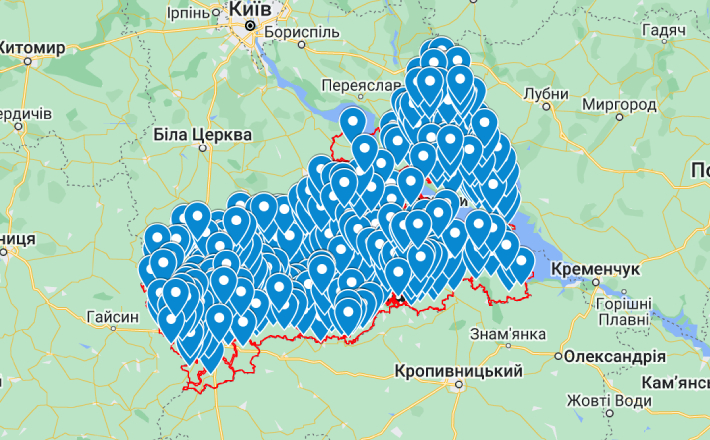 На Черкащині запустили інтерактивну мапу з санкціонованими сміттєзвалищами