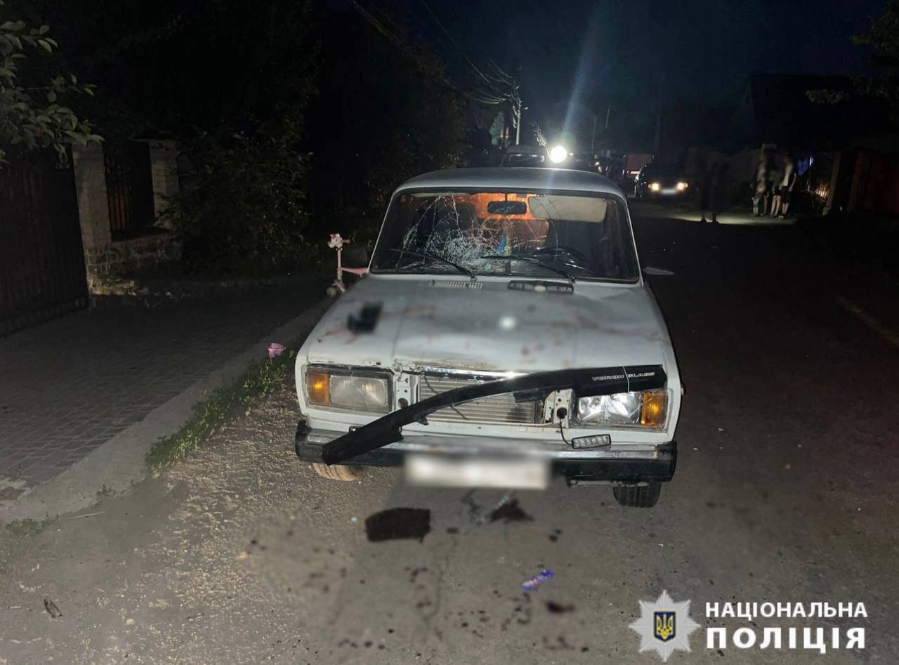 Уманчанин, який збив батьків та півторарічну дитину, отримав умовний термін