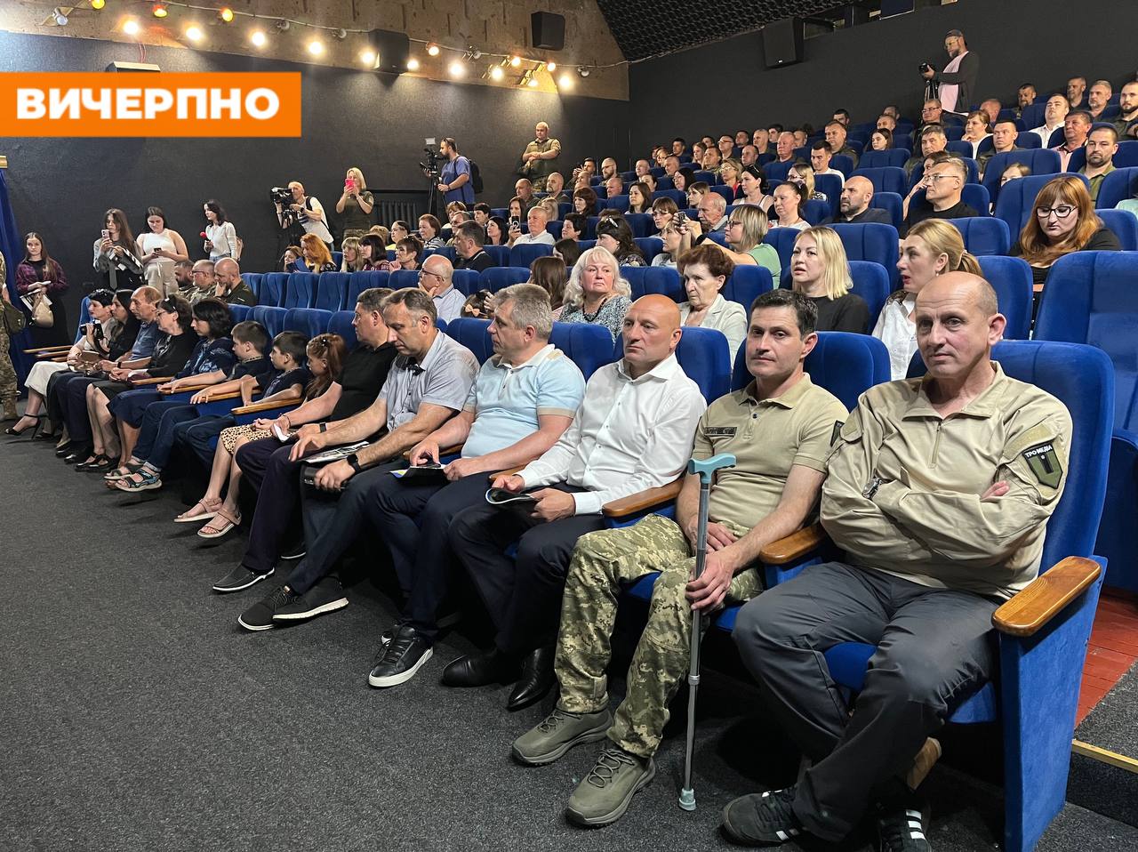 Це історія Героя: у Черкасах презентували фільм, присвячений Володимиру Мукану (ФОТО)