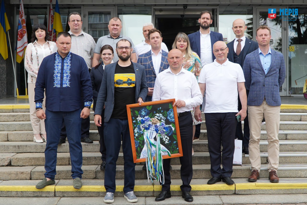 До Черкас сьогодні завітали чеські партнери (ФОТО)