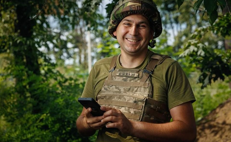 *на фото — загиблий Герой Володимир Мукан