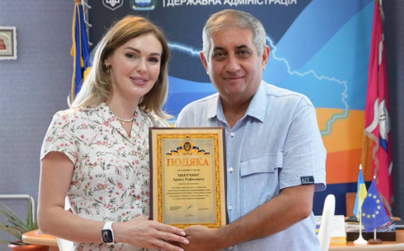 Людина добрих справ та великого серця: черкаського благодійника відзначили подякою РВА