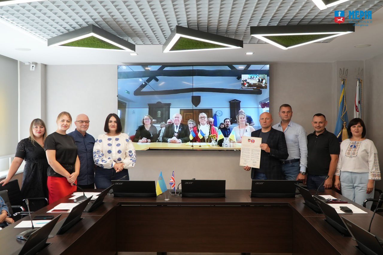 Черкаси підписали дружню угоду з британським містом