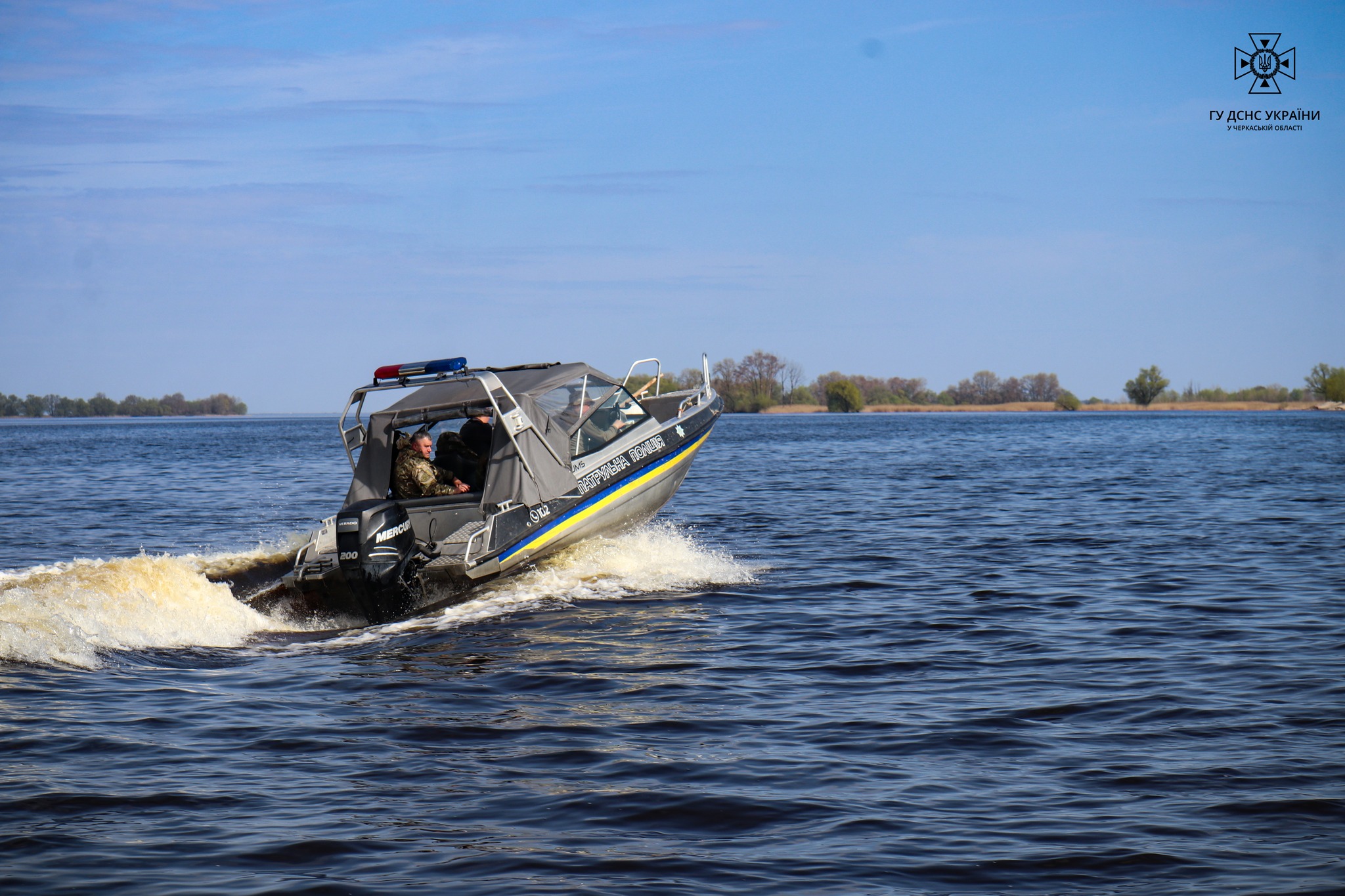 Водне патрулювання продовжується на Черкащині