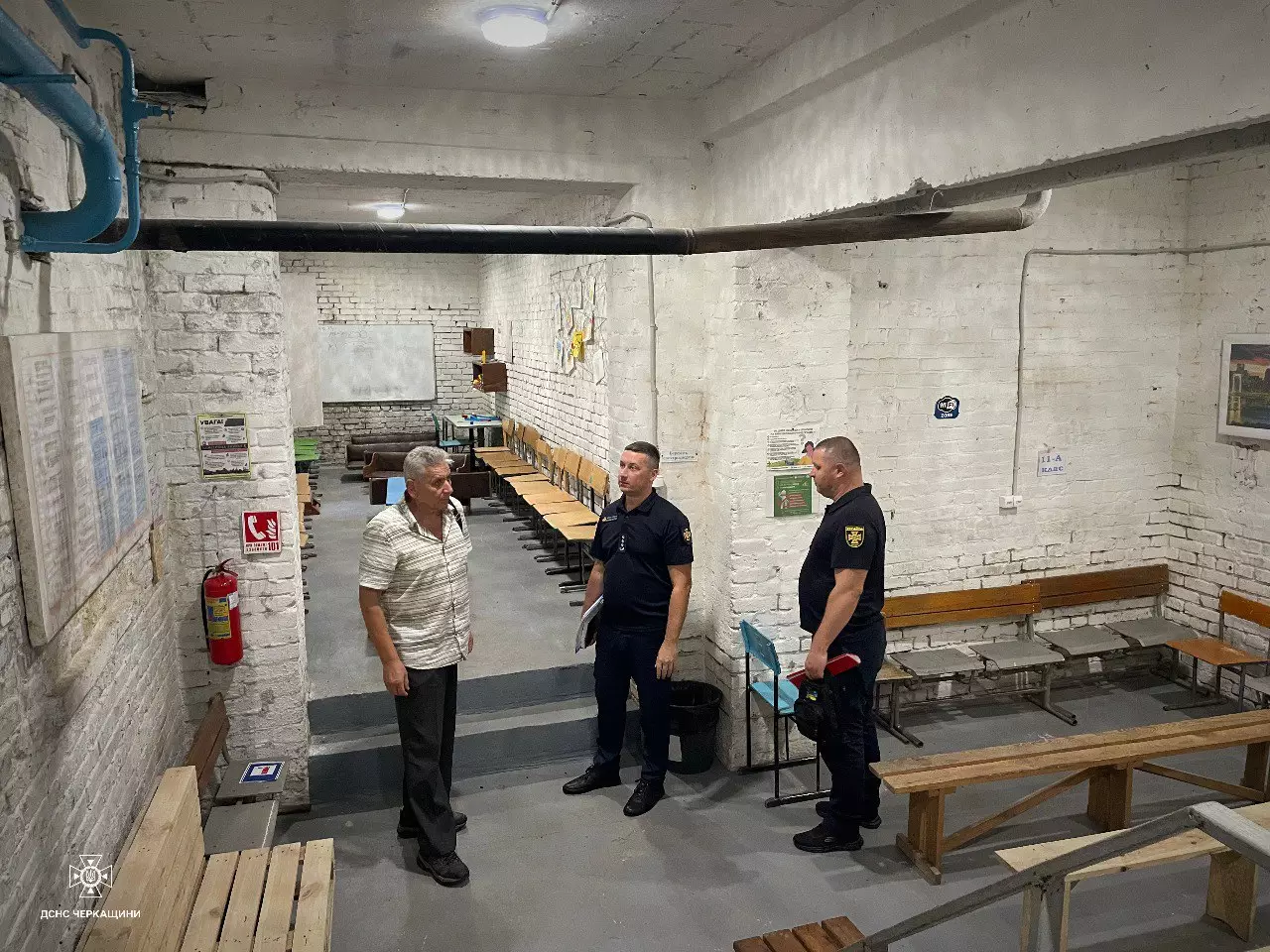 Надзвичайники інспектували укриття на Черкащині