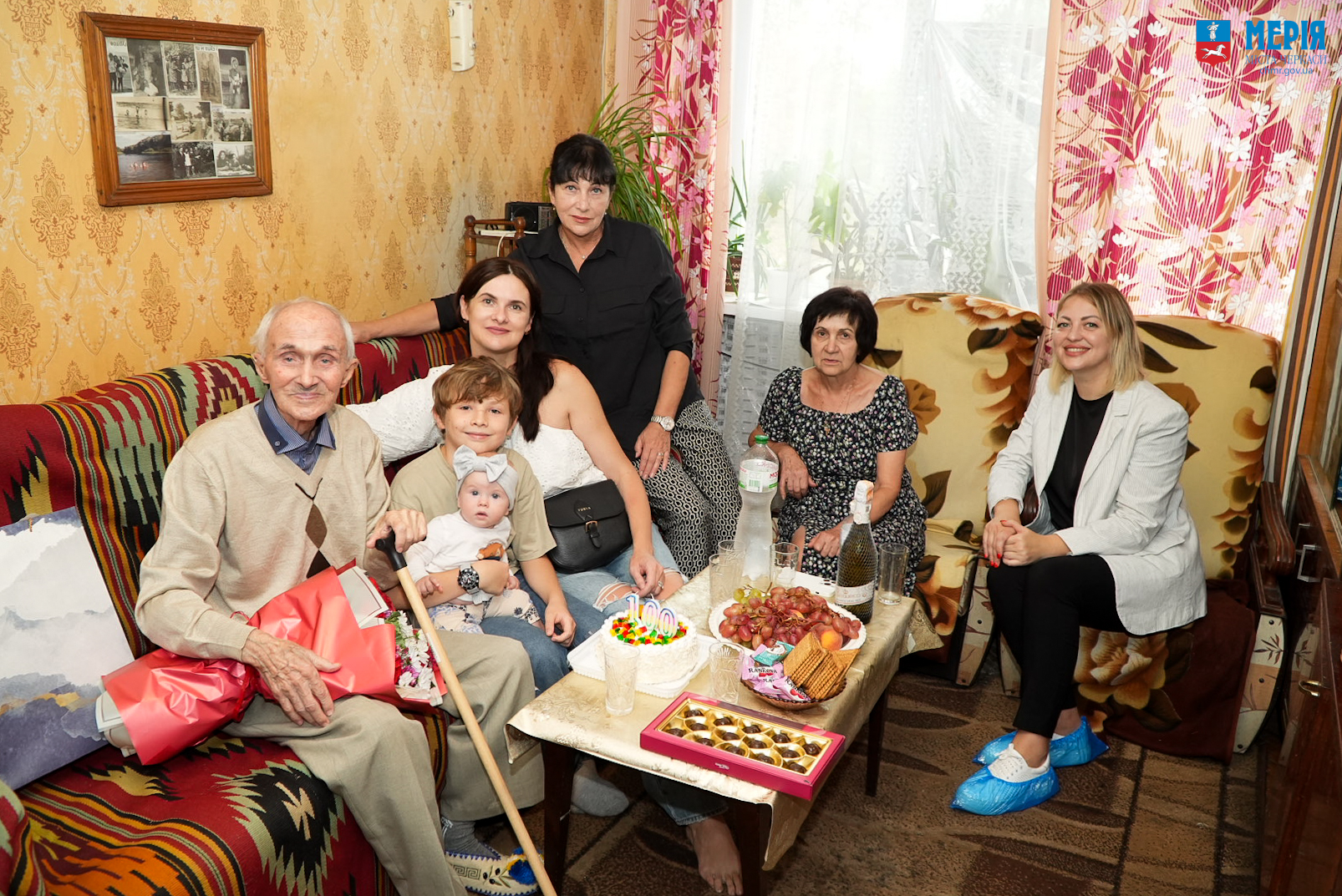 Житель Черкас святкує сьогодні своє сторіччя (ФОТО)
