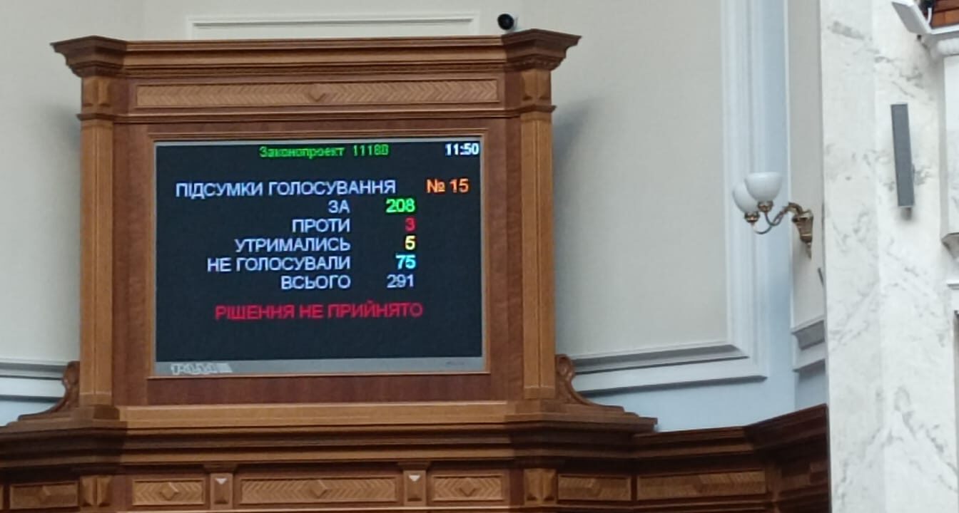 Парламент не проголосував за перейменування Ватутіного