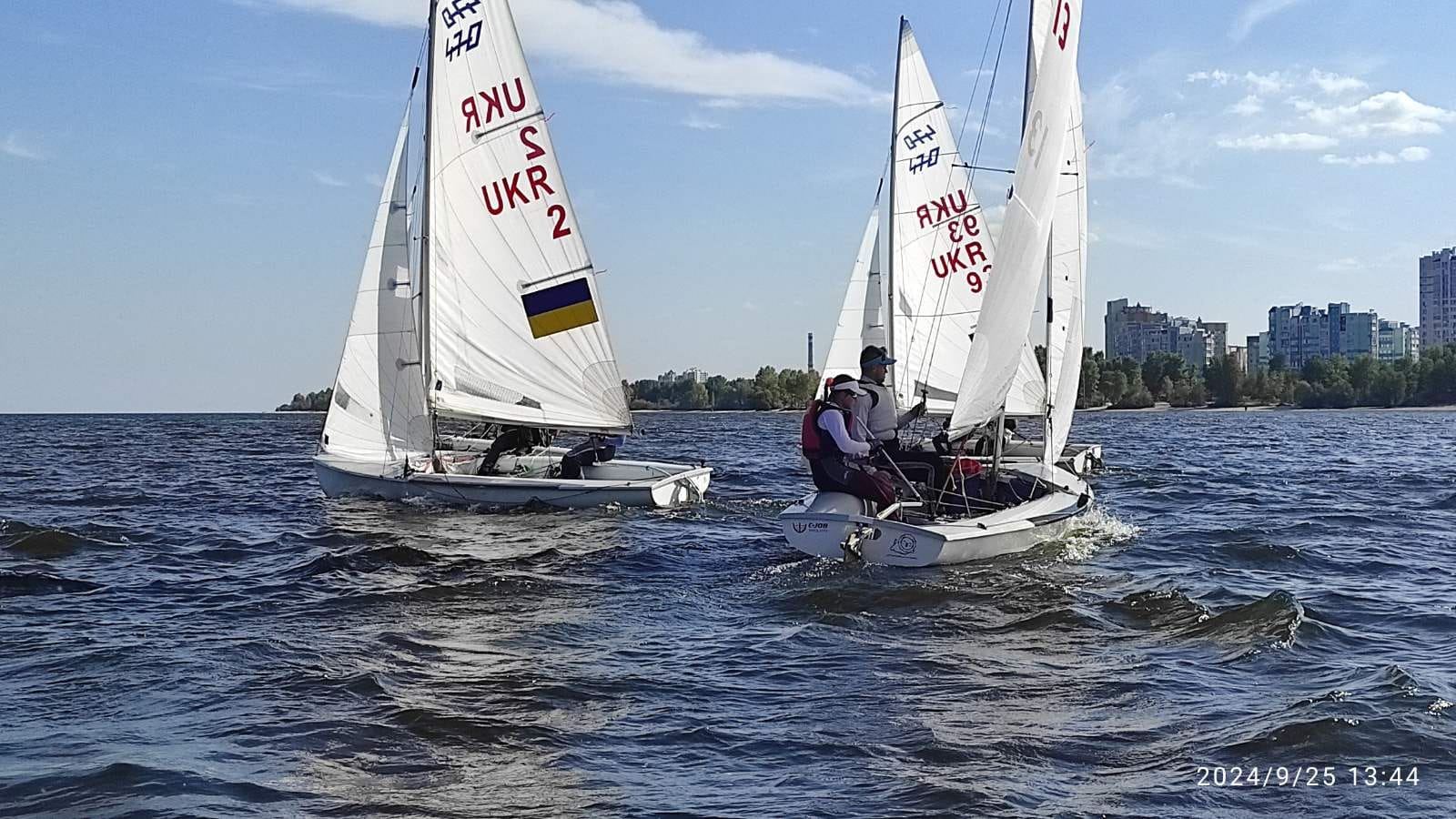 Чемпіонат України з вітрильного спорту приймають Черкаси (ФОТО)