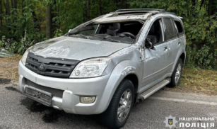 Перекинувся на узбіччі: у Черкаському районі сталася ДТП