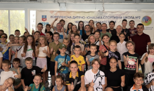 Олімпійська чемпіонка з фехтування відвідала черкаських вихованців