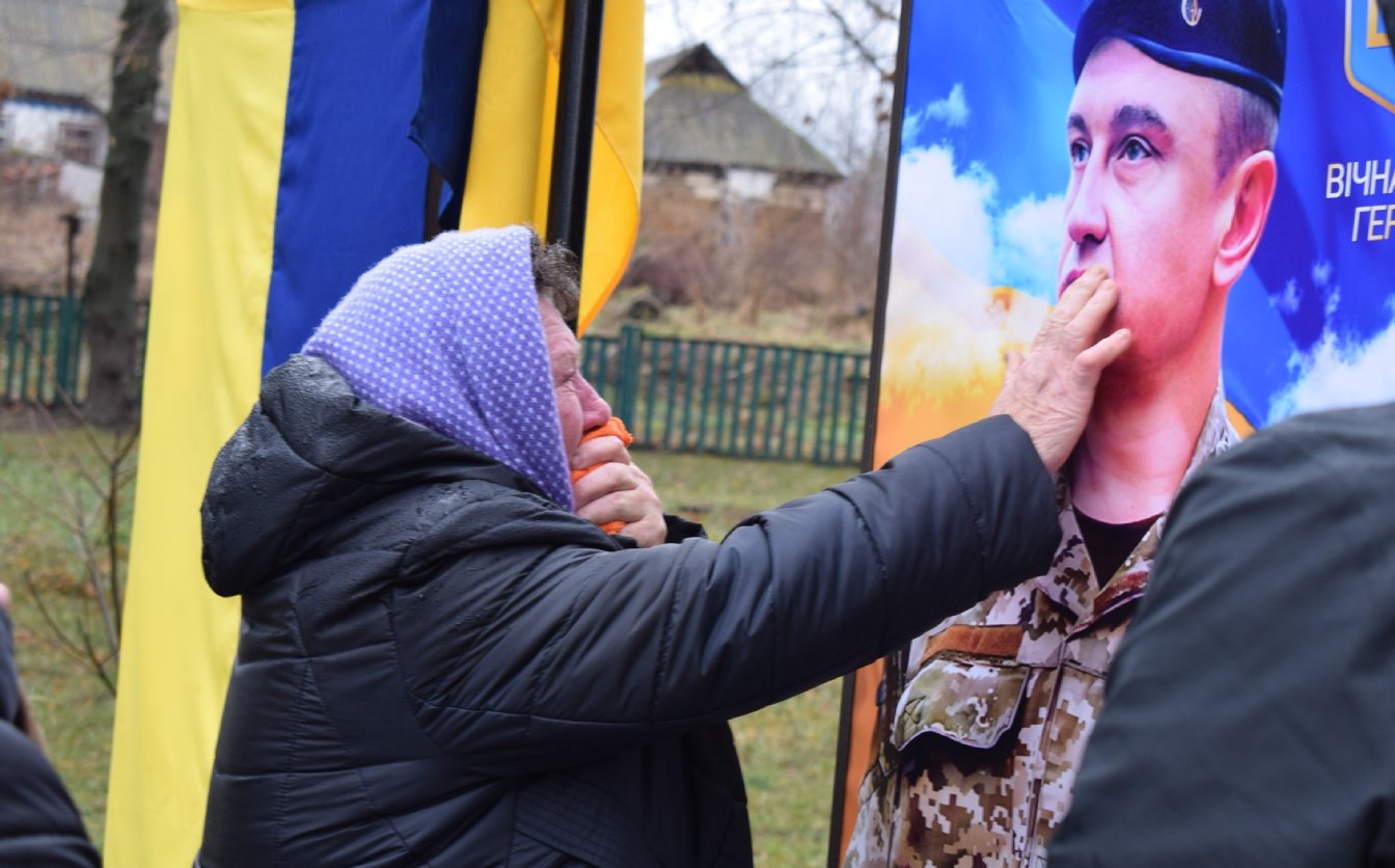 На Уманщині відкрили Алею Слави Героїв