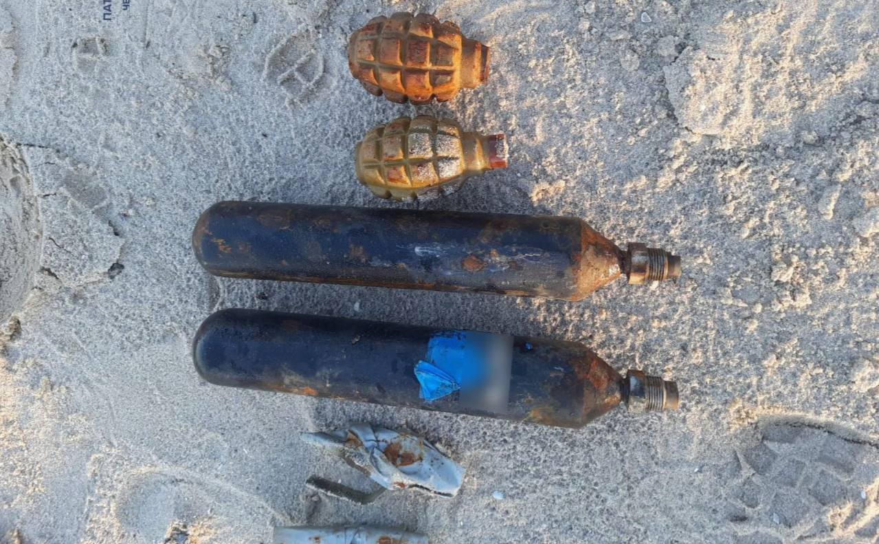 Поблизу Дніпра в Черкасах містяни виявили гранати (ФОТО)