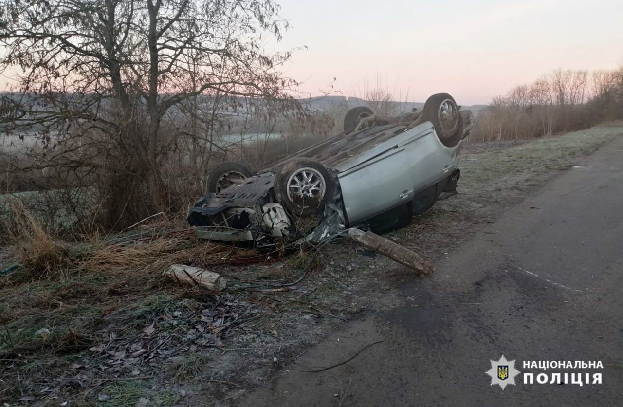 Водій був п’яний: під час ДТП на Звенигородщині постраждала неповнолітня