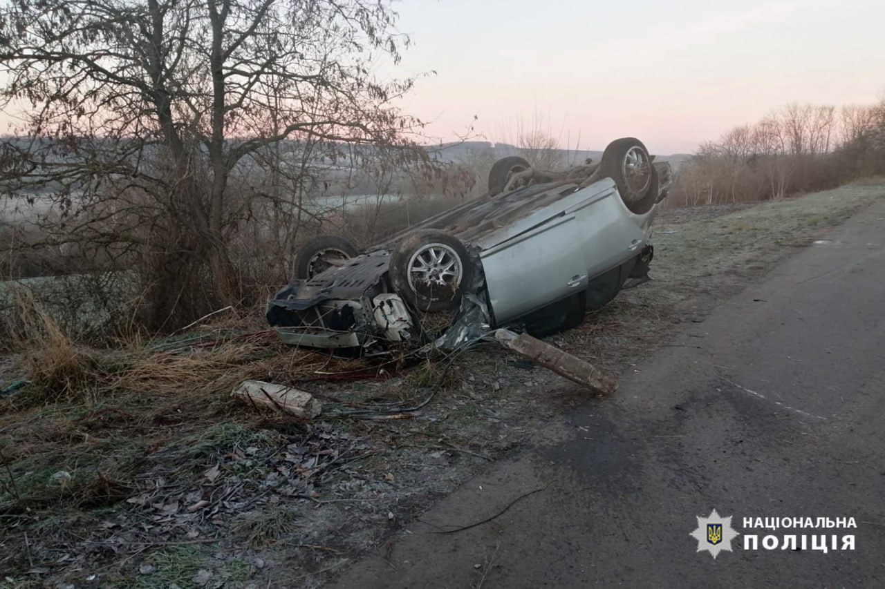 Водій був п’яний: під час ДТП на Звенигородщині постраждала неповнолітня