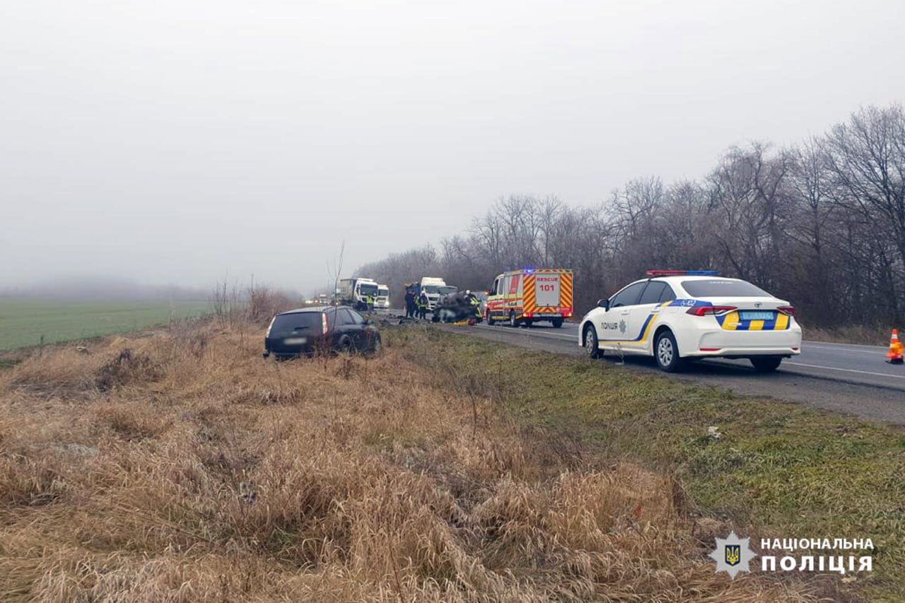 У поліції розповіли деталі смертельної ДТП на Уманщині (ФОТО)
