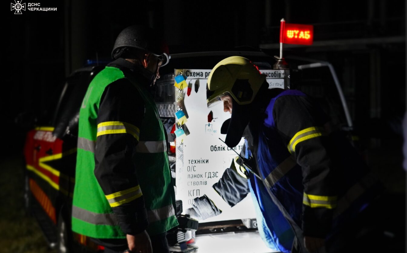 Ворожий дрон уразив підприємство на Уманщині (ФОТО)