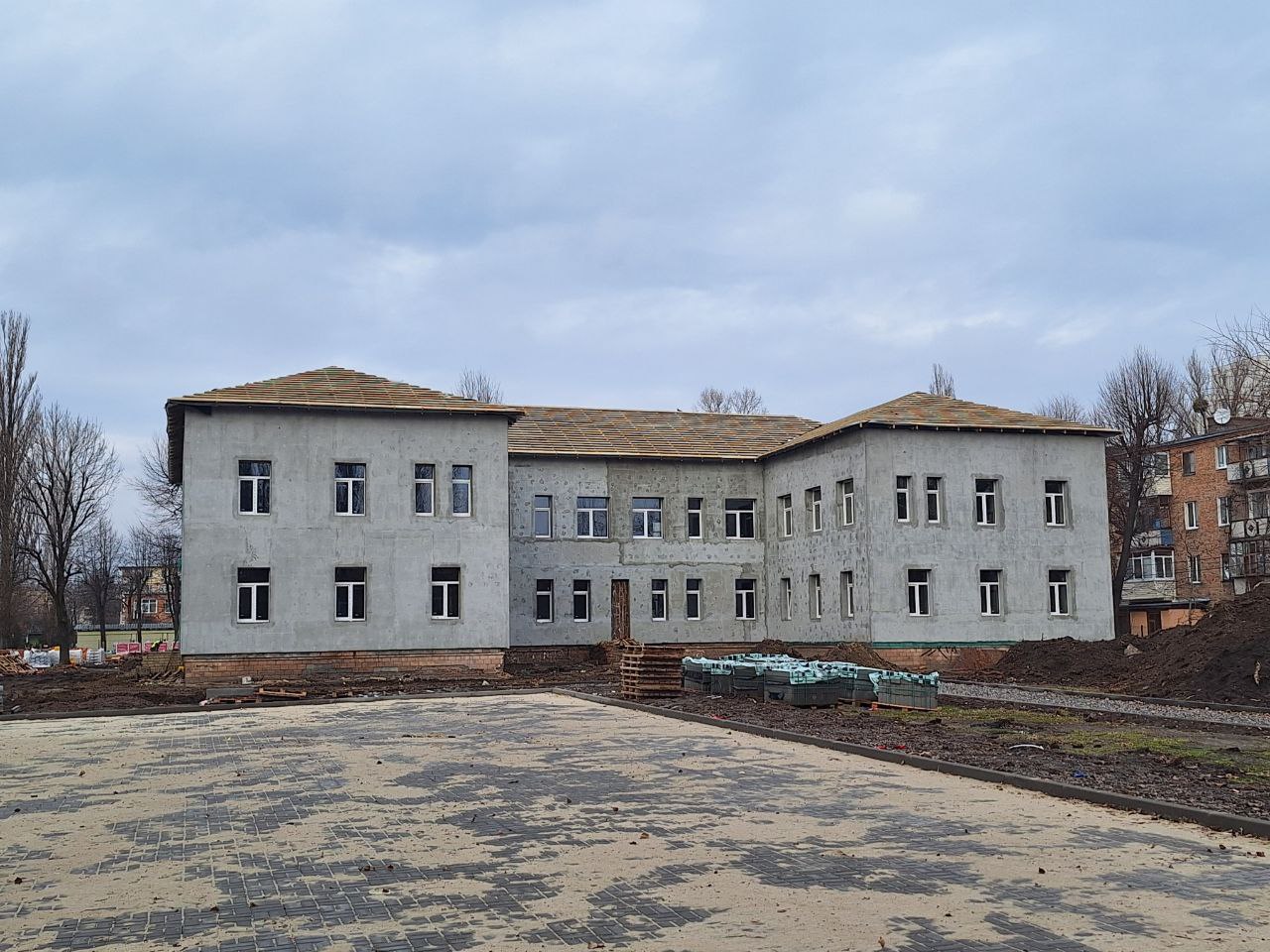 У прихистку для ВПО в Черкасах уже виконано чверть робіт (ФОТО)