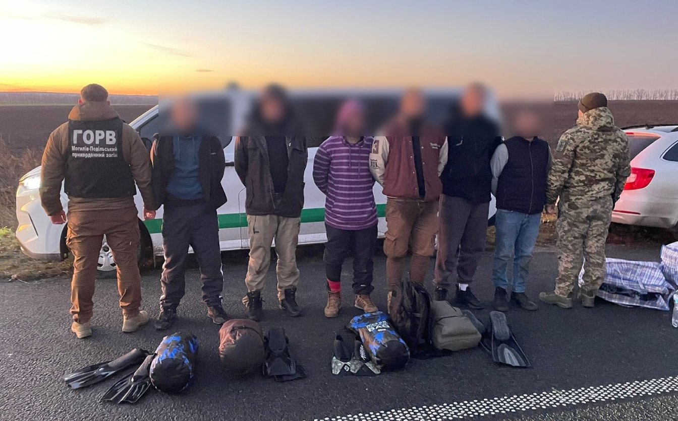 Черкащани перевозили чоловіків, аби ті перетнули кордон, їх затримали прикордонники