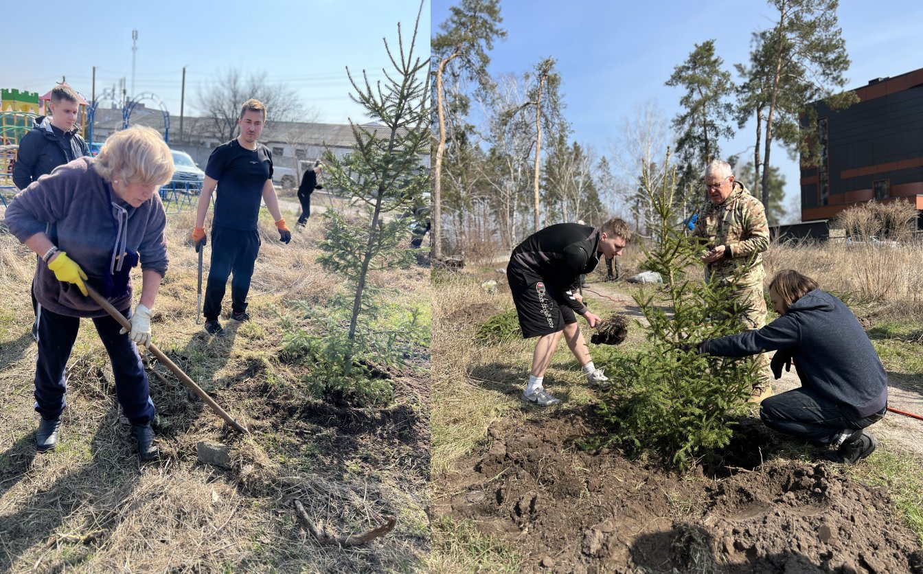У Черкасах створюють Алею Слави на місці скандальної вирубки дерев