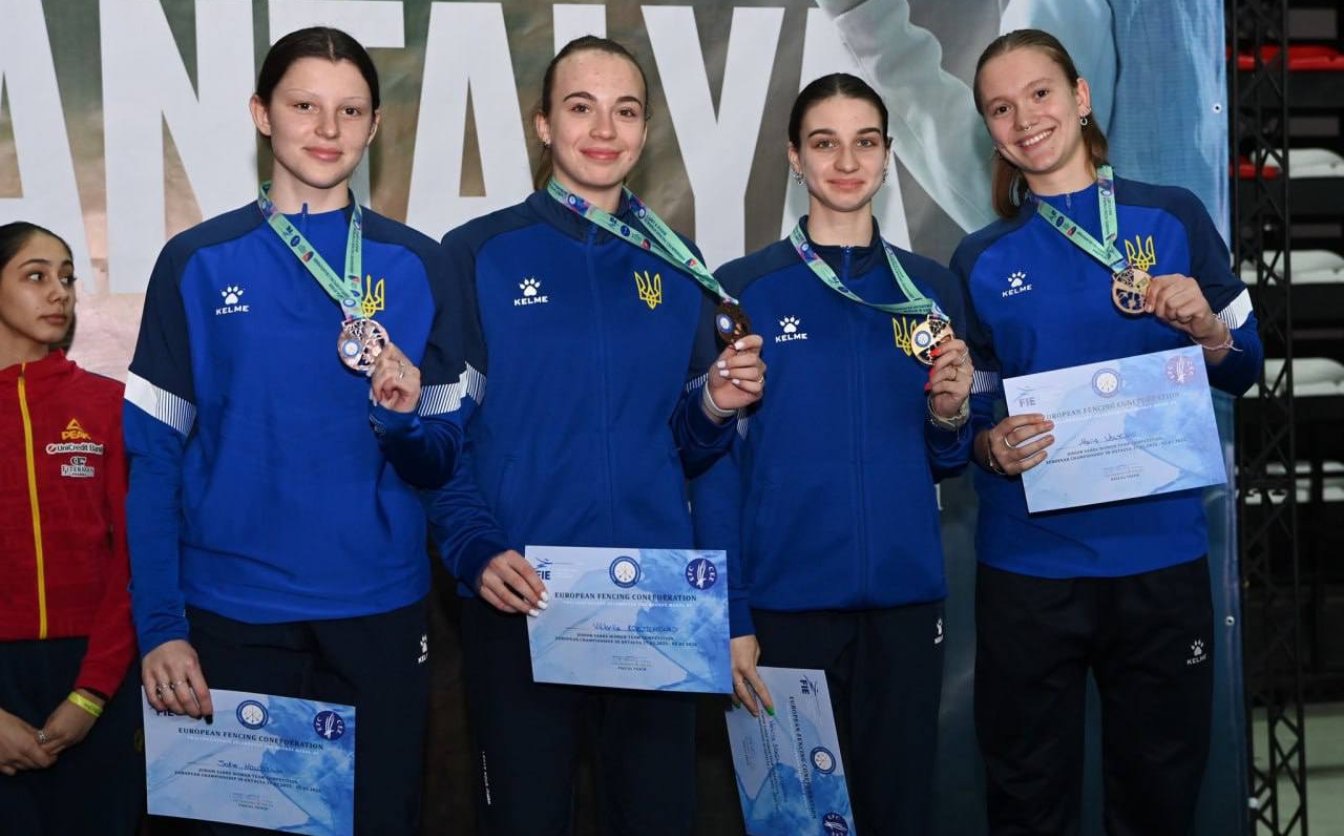 Шаблістка з Черкащини виборола “бронзу” чемпіонату Європи з фехтування