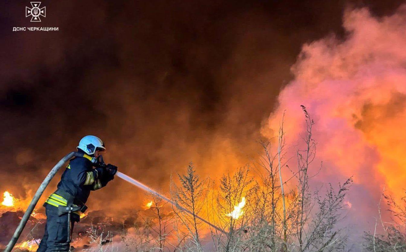 37 пожеж сталися на Черкащині за добу