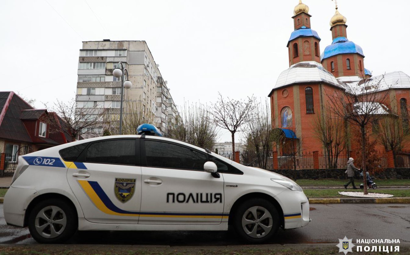 Біля храмів у Черкасах поліція забезпечує порядок