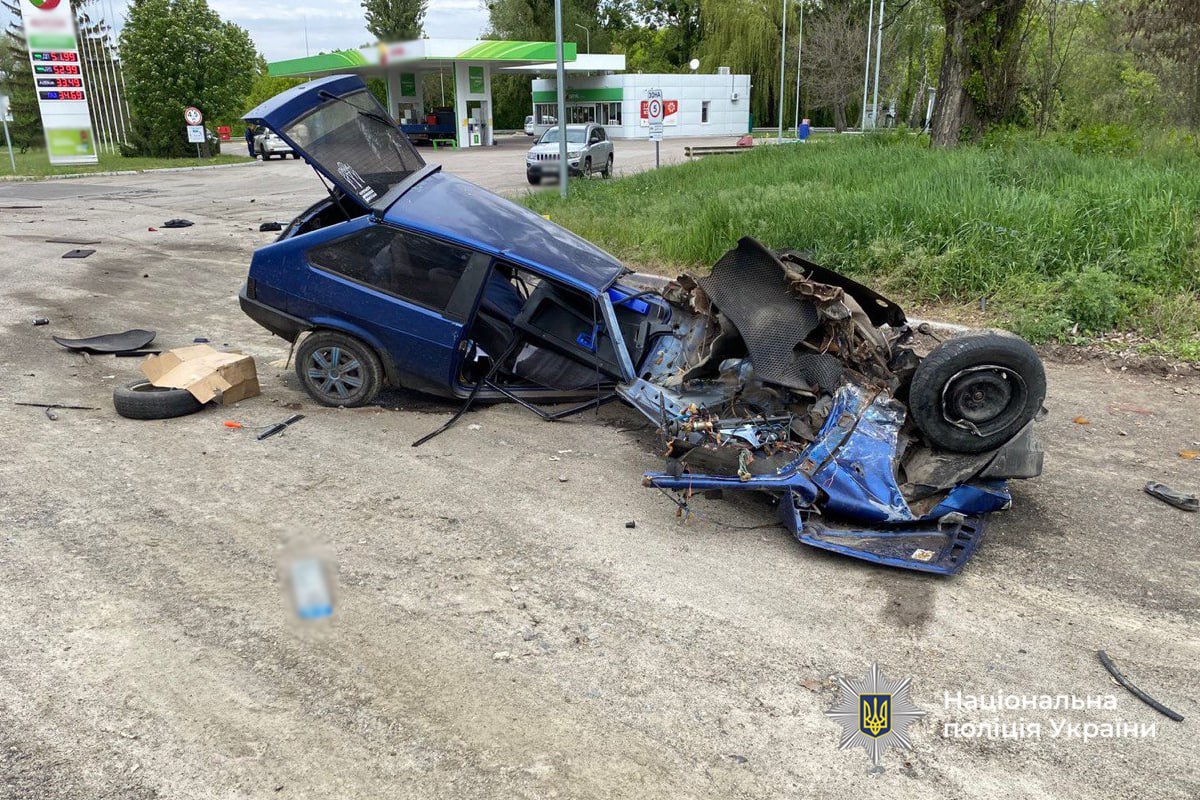Унаслідок ДТП на Черкащині травмувалися троє людей (ФОТО)