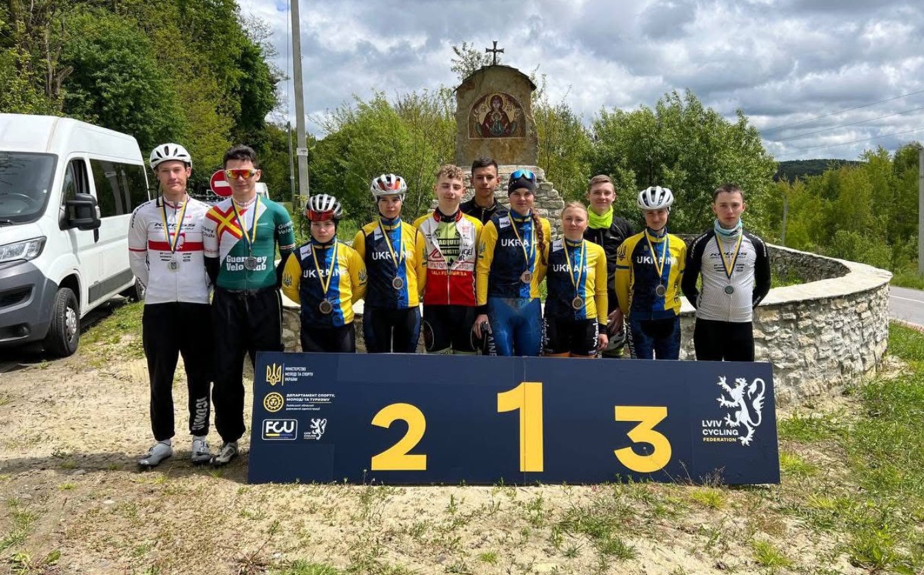 Черкащани вибороли медалі Чемпіонату України з велосипедного спорту