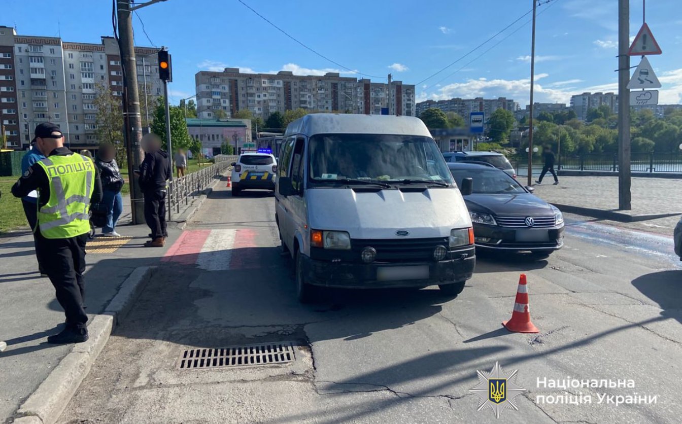 В Умані водій збив хлопчика на самокаті