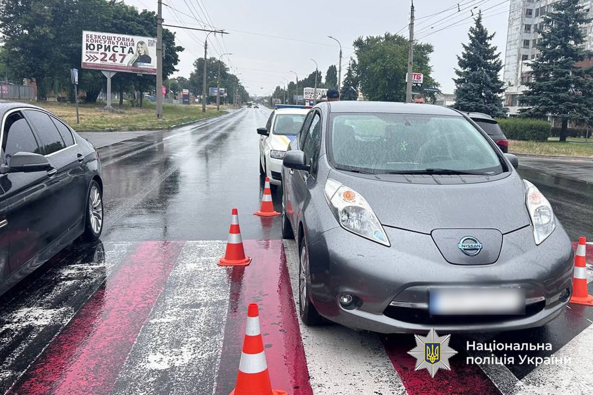 72-річну жінку збила автівка на переході в Черкасах