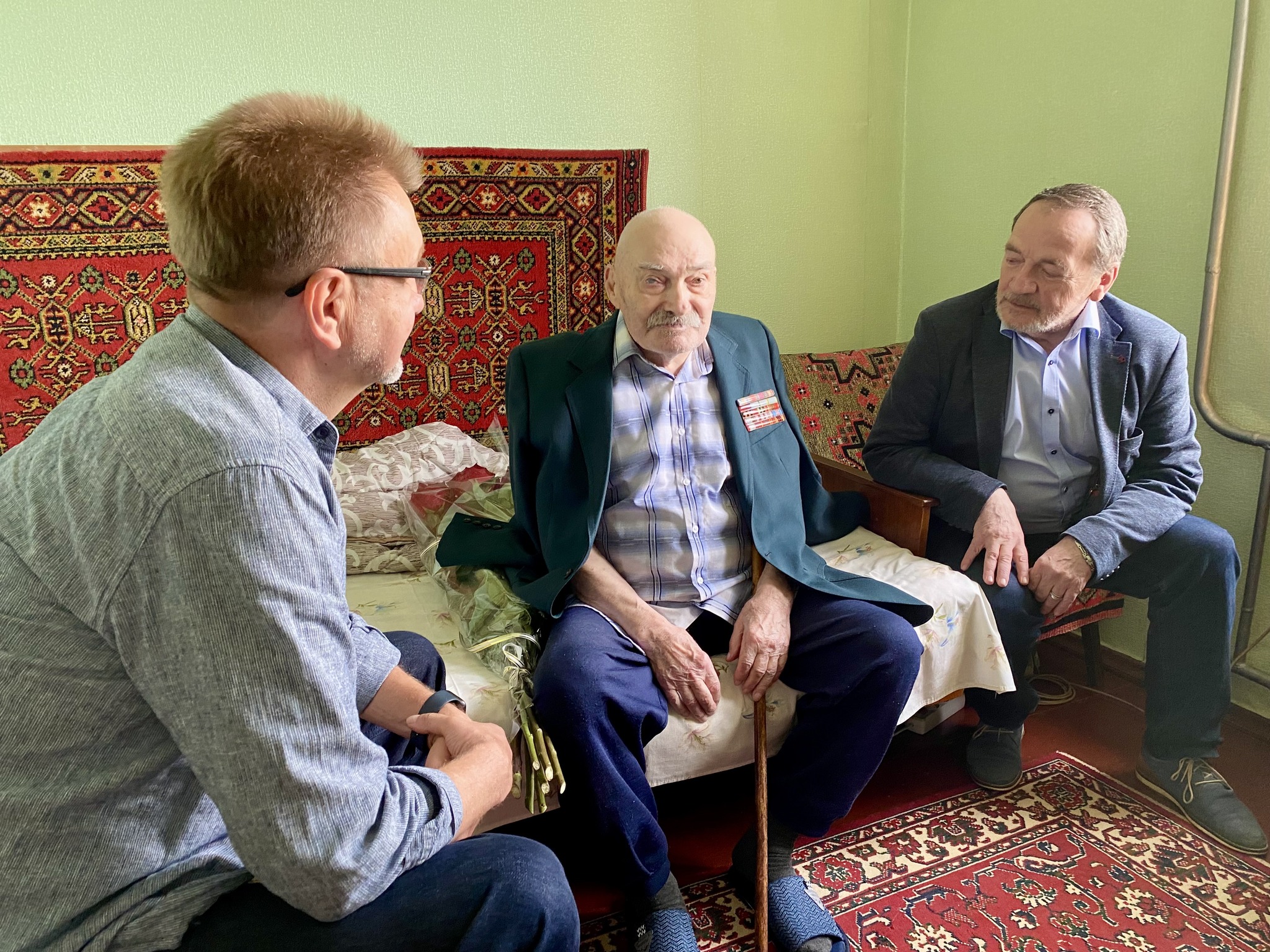 Останній бойовий ветеран Канева відсвяткував 100-річний ювілей