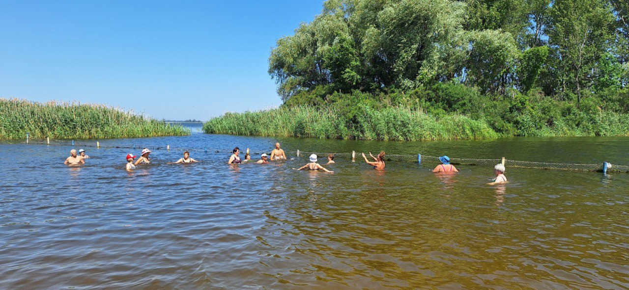 Для містян срібного віку в Черкасах провели одноденний оздоровчий табір